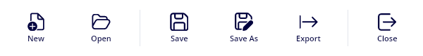 The document buttons on the Document tab