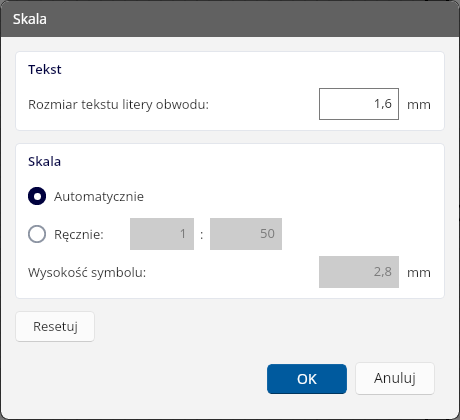 Okno skali